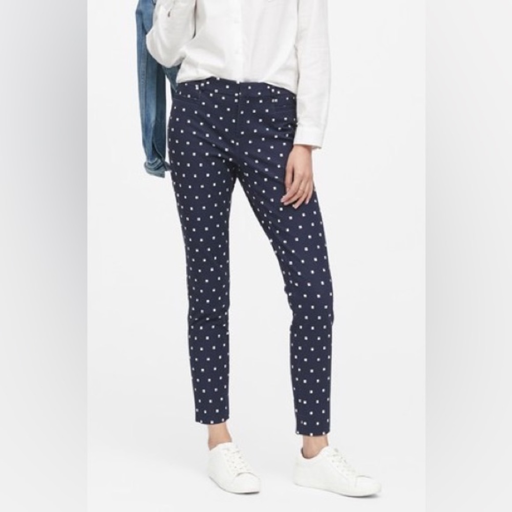 Banana Republic | Polkadot Slim Pants